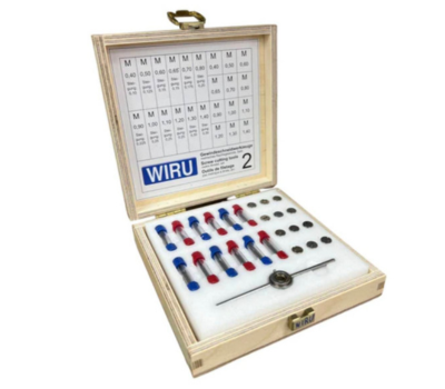 Wiru® 德國製錶師攻牙模具 - 微型套件0.4~1.4mm (BC200100)