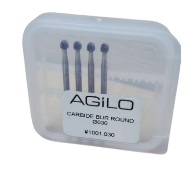 AgiloSwiss鎢鋼車針3.0mm (圓菠蘿) (AG1001.030)