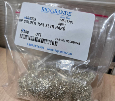 Rio Grande 銀片焊料 HARD 788度 (31克) (RI101203)