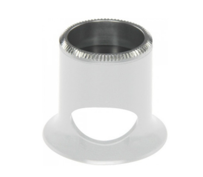 瑞士 Bergeon 放大鏡鋁圈-有孔 白色 5x (BG2611-TB-2)