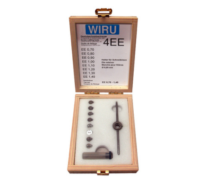 Wiru® 德國製錶師攻牙模具 攻牙組0.7~1.4mm (BC207861)
